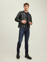 Jack & Jones Tmavě modré pánské slim fit džíny Jack & Jones Glenn