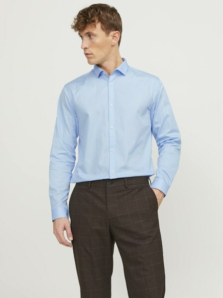 Jack & Jones Světle modrá pánská košile Jack & Jones Lacardiff