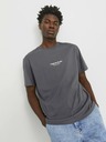 Jack & Jones Šedé pánské tričko Jack & Jones Vesterbro