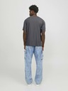 Jack & Jones Šedé pánské tričko Jack & Jones Vesterbro