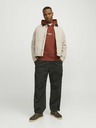 Jack & Jones Hnědá pánská mikina s kapucí Jack & Jones