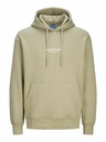 Jack & Jones Béžová pánská mikina s kapucí Jack & Jones JORVESTERBRO