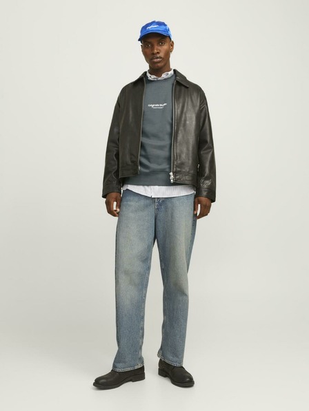 Jack & Jones Šedá pánská mikina Jack & Jones