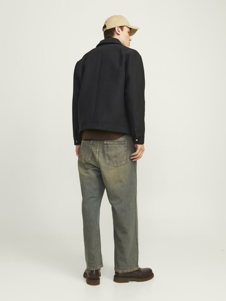 Jack & Jones Černá pánská bunda Jack & Jones Russel