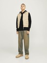 Jack & Jones Černý pánský svetr s kapucí Jack & Jones Aero