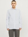 Jack & Jones Bílo-modrá pánská pruhovaná košile Jack & Jones Bushwick