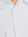 Jack & Jones Bílo-modrá pánská pruhovaná košile Jack & Jones Bushwick
