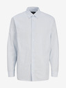 Jack & Jones Bílo-modrá pánská pruhovaná košile Jack & Jones Bushwick