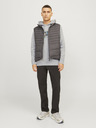 Jack & Jones Světle šedá pánská mikina s kapucí Jack & Jones Outdoor