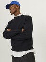 Jack & Jones Černý pánský svetr Jack & Jones Vester