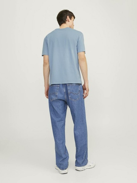 Jack & Jones Modré pánské tričko Jack & Jones Seven