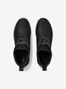 Jack & Jones Černé pánské kožené kotníkové boty Jack & Jones Queens