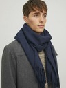 Jack & Jones Tmavě modrá šála Jack & Jones Solid