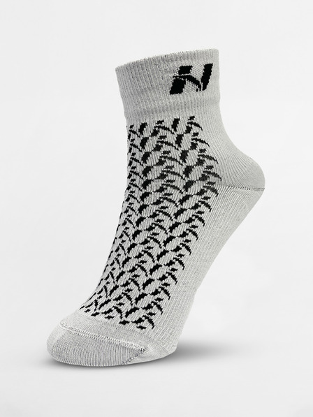 Nebbia NEBBIA “HI-TECH” N-pattern crew ponožky 130 Nebbia