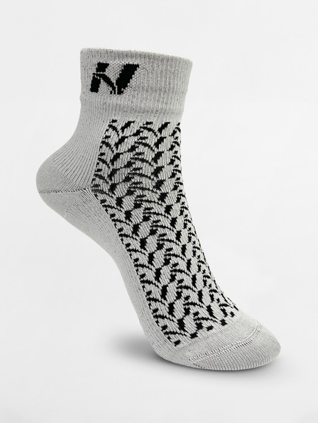 Nebbia NEBBIA “HI-TECH” N-pattern crew ponožky 130 Nebbia