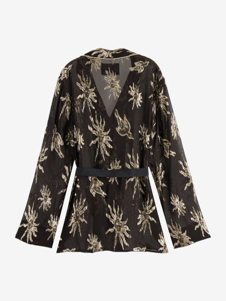 Scotch & Soda Černé dámské vzorované sako Scotch & Soda