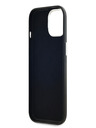 Karl Lagerfeld Grained PU Hotel RSG Zadní Kryt pro iPhone 15 Black Karl Lagerfeld