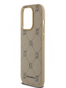 Karl Lagerfeld PU Karl Heads Pattern Magsafe Zadní Kryt pro iPhone 14 Pro Max Beige Karl Lagerfeld
