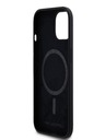 Karl Lagerfeld Liquid Silicone Double Heads Magsafe Zadní Kryt pro iPhone 15 Pro Max Black Karl Lagerfeld