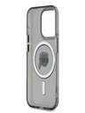 Karl Lagerfeld Karl Lagerfeld IML Karl Head Metal Frame MagSafe Zadní Kryt pro iPhone 15 Pro Max Black