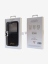 Guess Guess PC/TPU Glitter Flakes Metal Logo Zadní Kryt pro Samsung Galaxy Z Flip 5 Black