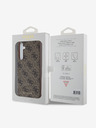 Guess Guess 4G Charm Zadní Kryt pro Samsung Galaxy A55 Brown