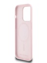 Karl Lagerfeld Liquid Silicone Double Heads Magsafe Zadní Kryt pro iPhone 14 Pro Max Pink Karl Lagerfeld