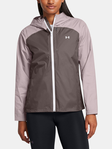 Under Armour Dámská bunda Under Armour CLOUDSTRIKE COLORBLOCK JKT-BRN
