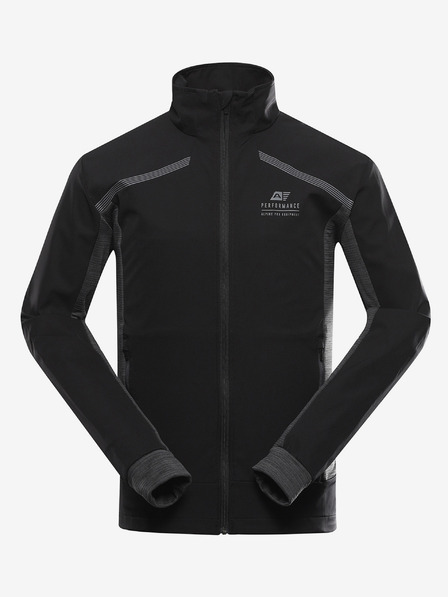 ALPINE PRO Pánská softshellová bunda s membránou ALPINE PRO UKEB black