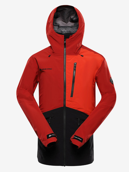 ALPINE PRO Pánská bunda s membránou ptx ALPINE PRO ZARR lava falls