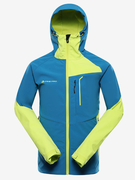 ALPINE PRO Pánská softshellová bunda s membránou ALPINE PRO ESPRIT mykonos blue