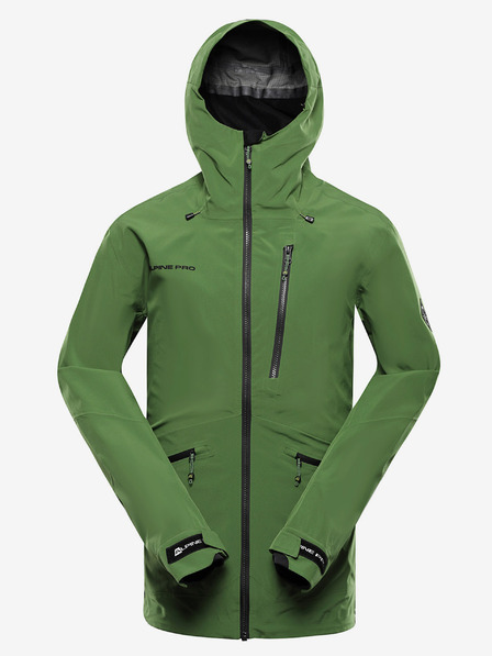 ALPINE PRO Pánská bunda s membránou ptx ALPINE PRO ZARR treetop