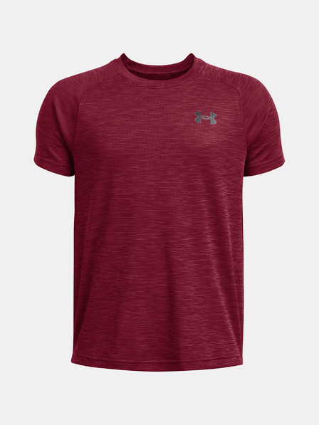 Under Armour Tričko Under Armour UA Tech Textured SS-RED