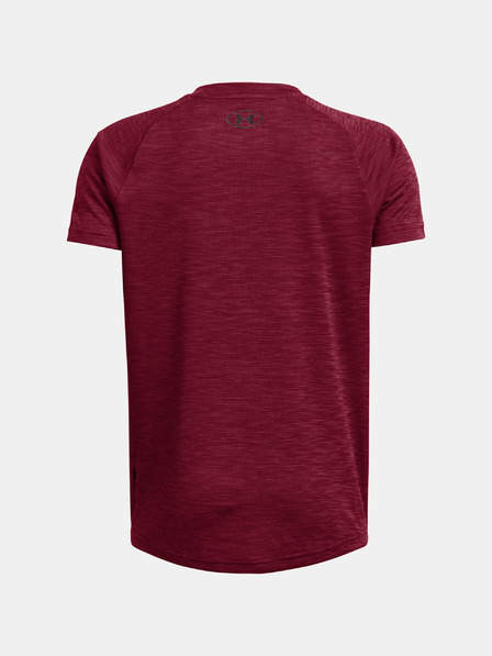 Under Armour Tričko Under Armour UA Tech Textured SS-RED