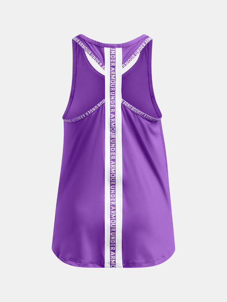 Under Armour Dívčí tílko Under Armour Tech Knockout Tank-PPL
