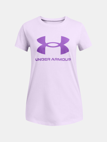 Under Armour Dívčí tričko Under Armour UA G SPORTSTYLE LOGO SS-PPL