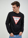 Guess Černá pánská mikina Guess Audley