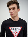 Guess Černá pánská mikina Guess Audley