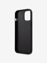 Guess Guess PU 4G Triangle Zadní Kryt pro iPhone 12 Pro Max 6.7 Grey