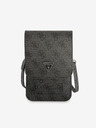Guess Guess PU 4G Triangle Logo Taška na Telefon Black