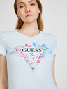 Guess Světle modré dámské tričko Guess