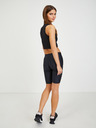 Guess Černý dámský sportovní crop top Guess Coline
