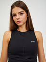 Guess Černý dámský sportovní crop top Guess Coline