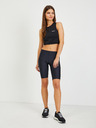 Guess Černý dámský sportovní crop top Guess Coline