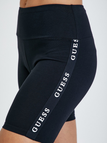 Guess Černé krátké legíny Guess Aline Biker