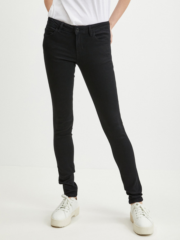 Guess Černé dámské skinny fit džíny Guess Curve X