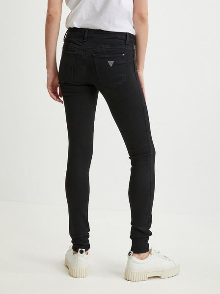 Guess Černé dámské skinny fit džíny Guess Curve X