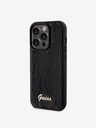 Guess Guess Sequin Script Logo Zadní Kryt pro iPhone 14 Pro Black