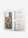 Guess Guess IML 4G MagSafe Zadní Kryt pro iPhone 14 Pro Max Brown