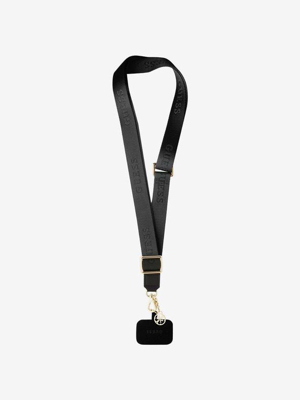 Guess Guess Crossbody Popruh Nylon 4G Charm Black